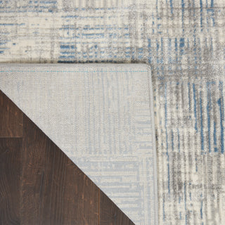 Nourison Home - Solace Ivory/Blue Area Rug SLA03