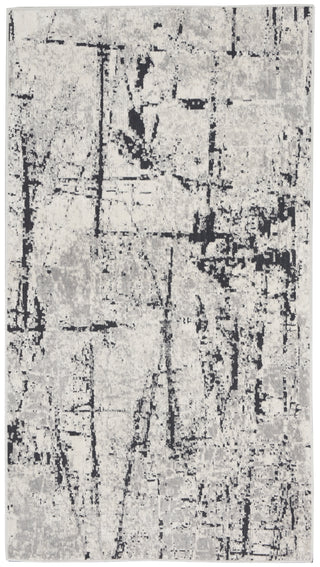 Calvin Klein Vapor - Ivory/Grey Area Rug CK972