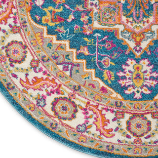 The Rug Corner Nourison Home Nourison Home - Passion Teal/Multi Area Rug PSN20  