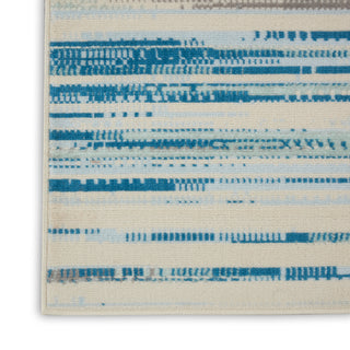 The Rug Corner Nourison Home Jubilant JUB04 BLUE Area Rugs  