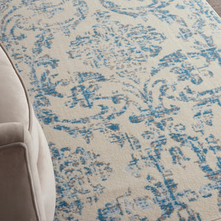 The Rug Corner Nourison Home Jubilant JUB09 IVBLU Area Rugs  