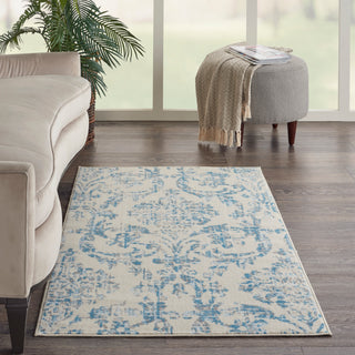 The Rug Corner Nourison Home Jubilant JUB09 IVBLU Area Rugs  