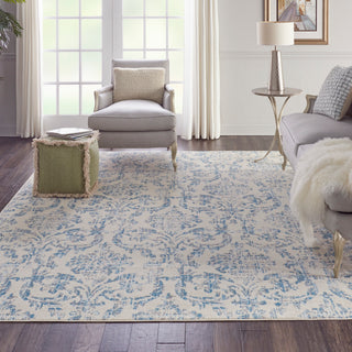 The Rug Corner Nourison Home Jubilant JUB09 IVBLU Area Rugs  