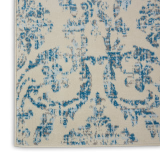 The Rug Corner Nourison Home Jubilant JUB09 IVBLU Area Rugs  