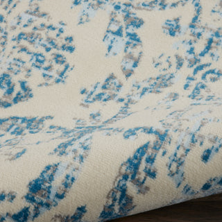 The Rug Corner Nourison Home Jubilant JUB09 IVBLU Area Rugs  