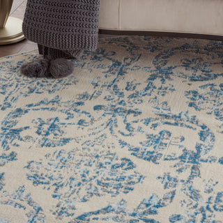 The Rug Corner Nourison Home Jubilant JUB09 IVBLU Area Rugs  