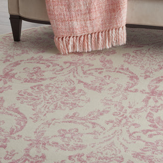 The Rug Corner Nourison Home Jubilant JUB09 IVPNK Area Rugs  