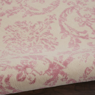 The Rug Corner Nourison Home Jubilant JUB09 IVPNK Area Rugs  