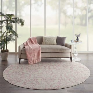 The Rug Corner Nourison Home Jubilant JUB09 IVPNK Area Rugs  