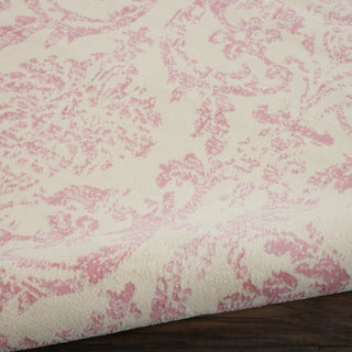 The Rug Corner Nourison Home Jubilant JUB09 IVPNK Area Rugs  