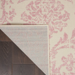 The Rug Corner Nourison Home Jubilant JUB09 IVPNK Area Rugs  