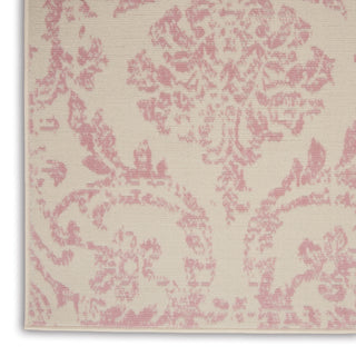 The Rug Corner Nourison Home Jubilant JUB09 IVPNK Area Rugs  