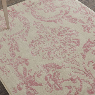 The Rug Corner Nourison Home Jubilant JUB09 IVPNK Area Rugs  