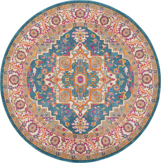 The Rug Corner Nourison Home Nourison Home - Passion Teal/Multi Area Rug PSN20  