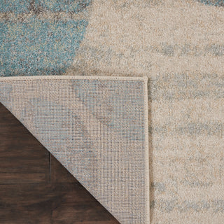 The Rug Corner Nourison Home Nourison Home - Tranquil Ivory/Light Blue Area Rug TRA01  