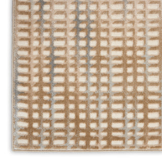 Nourison Home - Solace Beige/Blue Area Rug SLA04