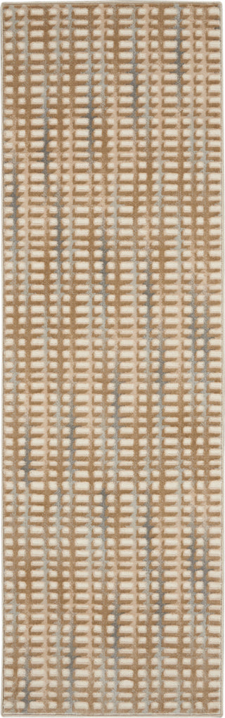 Nourison Home - Solace Beige/Blue Area Rug SLA04