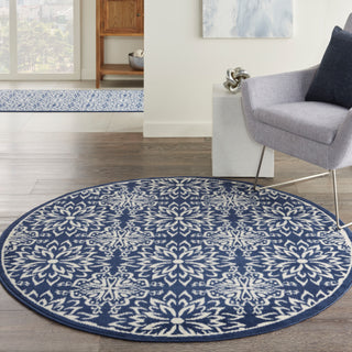 The Rug Corner Nourison Home Jubilant JUB06 NAVIV Area Rugs  