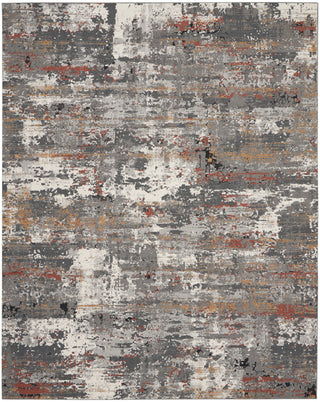The Rug Corner Nourison Home Tangra TNR02 GRYMT Area Rugs  