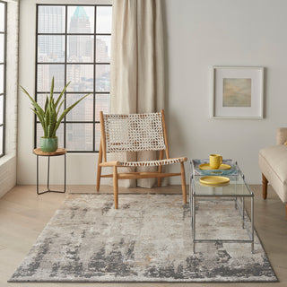 Nourison Home - Tangra Cream/Grey Area Rug TNR05