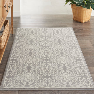 The Rug Corner Nourison Home Nourison Home - Jubilant Ivory/Grey Area Rug JUB06  