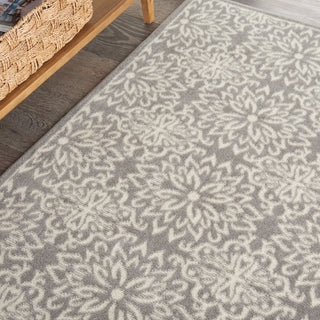 The Rug Corner Nourison Home Nourison Home - Jubilant Ivory/Grey Area Rug JUB06  