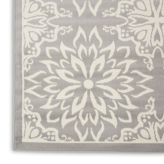 The Rug Corner Nourison Home Nourison Home - Jubilant Ivory/Grey Area Rug JUB06  