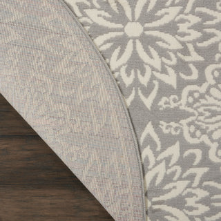 The Rug Corner Nourison Home Nourison Home - Jubilant Ivory/Grey Area Rug JUB06  