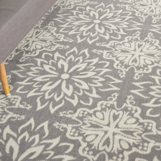 The Rug Corner Nourison Home Nourison Home - Jubilant Ivory/Grey Area Rug JUB06  