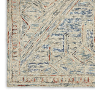 The Rug Corner Nourison Home Interlock ITL02 BLUMT Area Rugs  