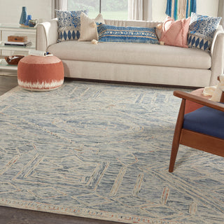 The Rug Corner Nourison Home Interlock ITL02 BLUMT Area Rugs  