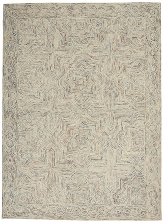 The Rug Corner Nourison Home Nourison Home - Interlock Blue/Ivory Area Rug ITL03  