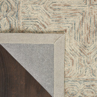 The Rug Corner Nourison Home Nourison Home - Interlock Blue/Ivory Area Rug ITL03  