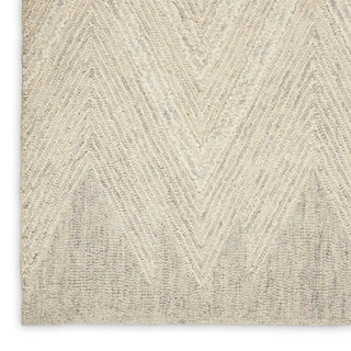 Nourison Home - Interlock Ivory/Green Area Rug ITL04