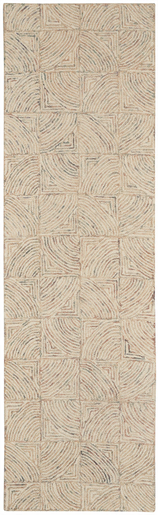 Nourison Home - Interlock Ivory/Multi-Color Area Rug ITL05