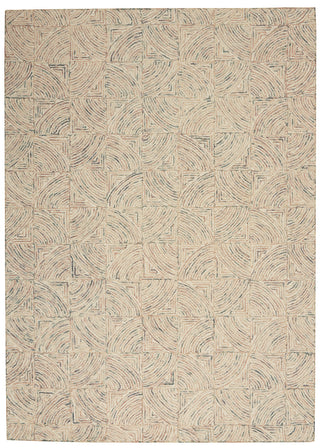 Nourison Home - Interlock Ivory/Multi-Color Area Rug ITL05