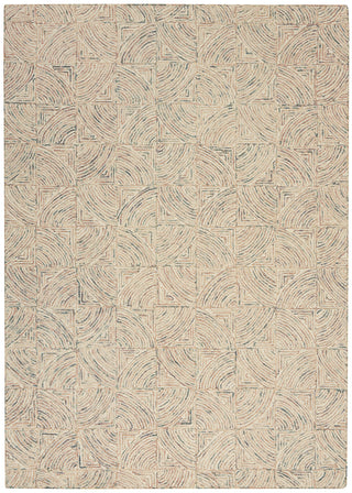 Nourison Home - Interlock Ivory/Multi-Color Area Rug ITL05