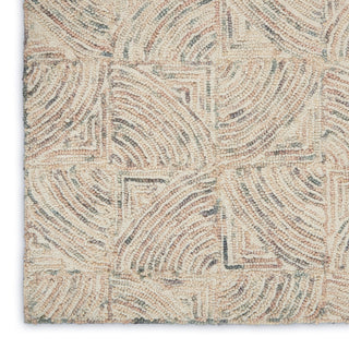 Nourison Home - Interlock Ivory/Multi-Color Area Rug ITL05
