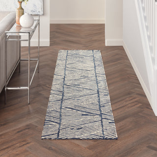 The Rug Corner Nourison Home Colorado CLR01 WHTBL Area Rugs  