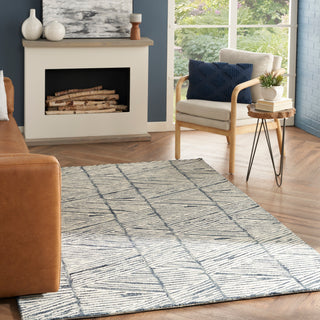The Rug Corner Nourison Home Colorado CLR01 WHTBL Area Rugs  