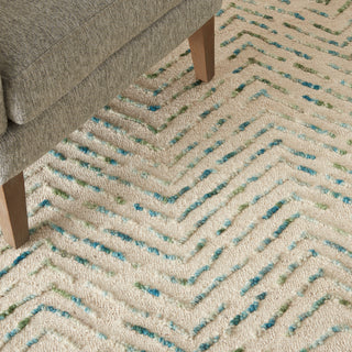 The Rug Corner Nourison Home Nourison Home - Colorado Ivory/Green Area Rug CLR02  