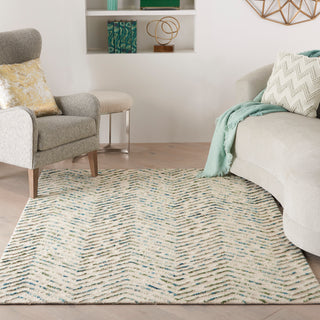 The Rug Corner Nourison Home Nourison Home - Colorado Ivory/Green Area Rug CLR02  