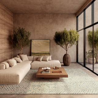 The Rug Corner Nourison Home Nourison Home - Colorado Ivory/Green Area Rug CLR02  