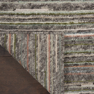 Nourison Home - Plateau Grey/Green Area Rug PAE01