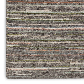 Nourison Home - Plateau Grey/Green Area Rug PAE01