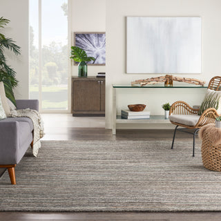Nourison Home - Plateau Grey/Green Area Rug PAE01