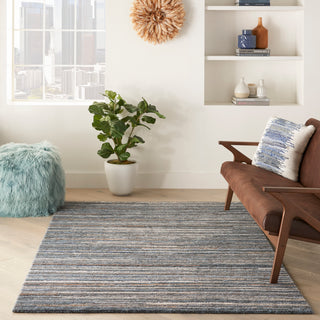 Nourison Home - Plateau Blue Area Rug PAE01