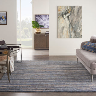 Nourison Home - Plateau Blue Area Rug PAE01