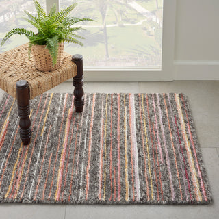 The Rug Corner Nourison Home Nourison Home - Plateau Grey Area Rug PAE01  