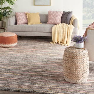 The Rug Corner Nourison Home Nourison Home - Plateau Grey Area Rug PAE01  